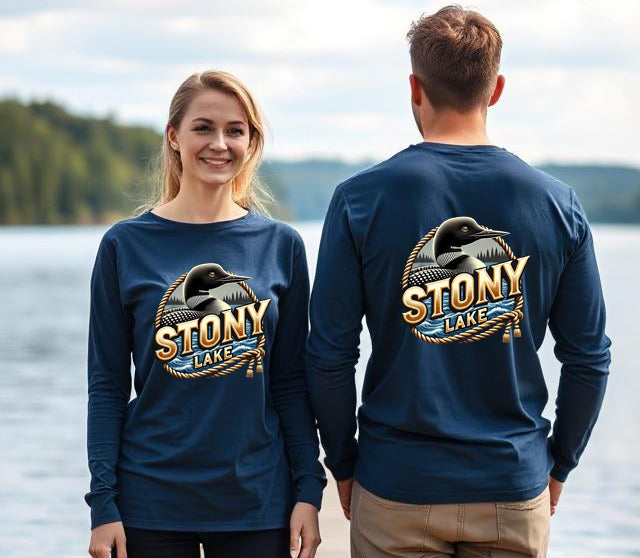 Stony Lake Unisex Long Sleeve Dtf T Shirt