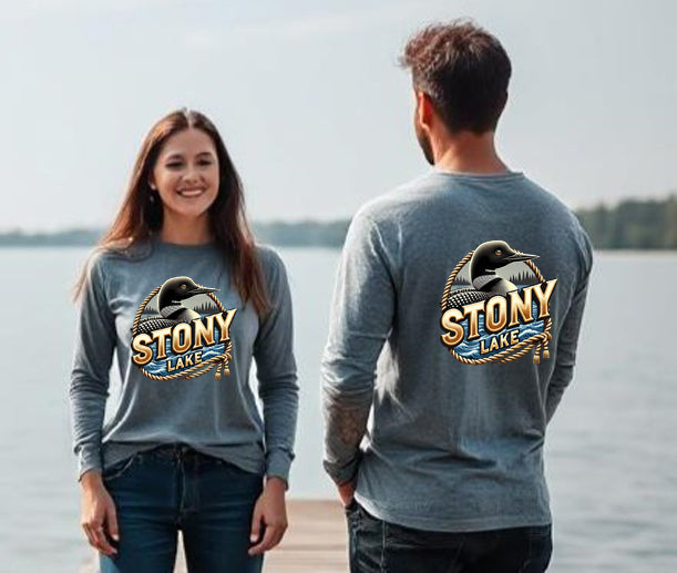 Stony Lake Unisex Long Sleeve Dtf T Shirt