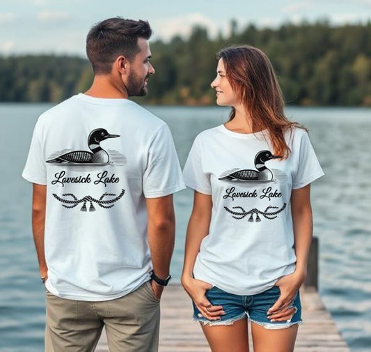 Lovesick Lake Unisex Loon T Shirt