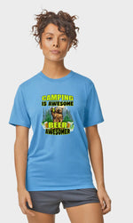 Unisex Camping is Awesome T Shirt