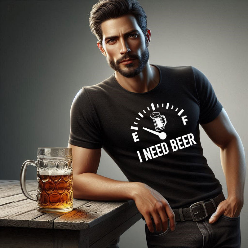 I Need Beer T Shirt