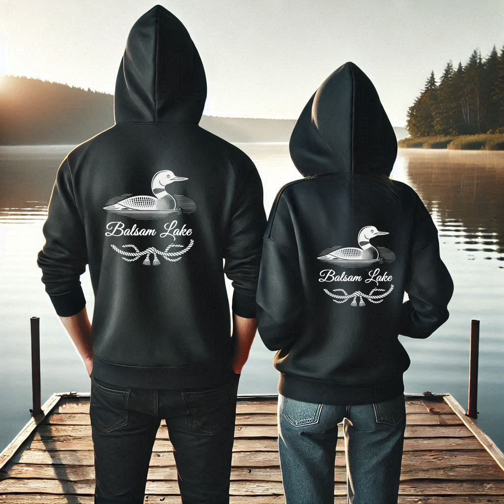 Balsam Lake Unisex Loon Hoodie