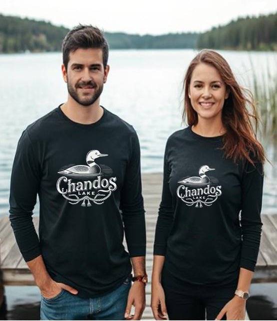 Chandos Lake Unisex Long Sleeve Loon T Shirt