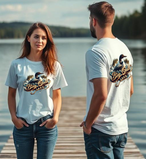 Big Gull Lake Unisex Dtf T Shirt