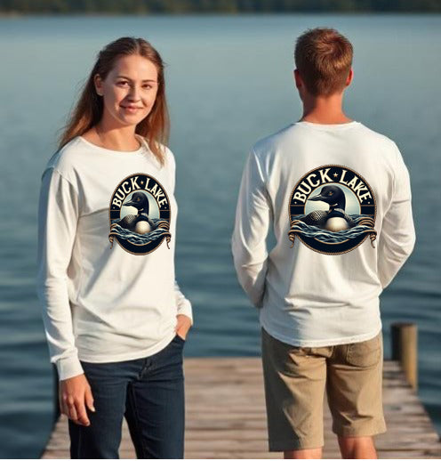 Buck Lake Unisex Long Sleeve Dtf T Shirt