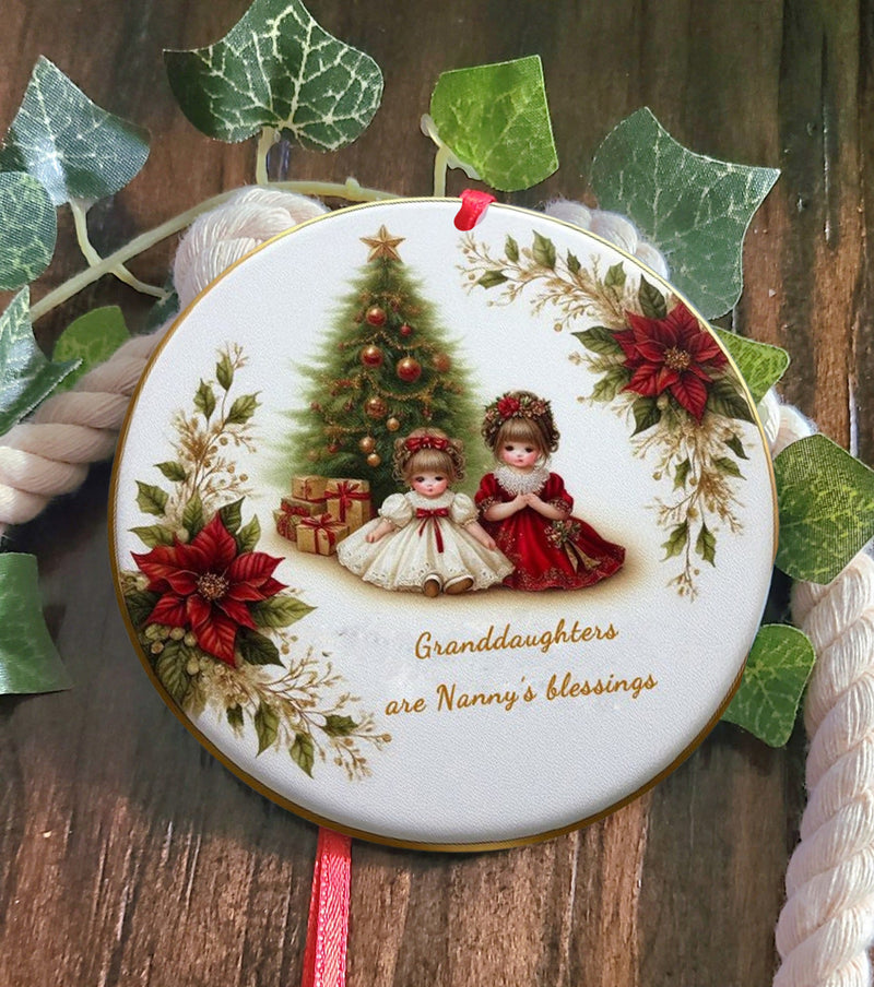 Personalized Nanny Tree Ornament