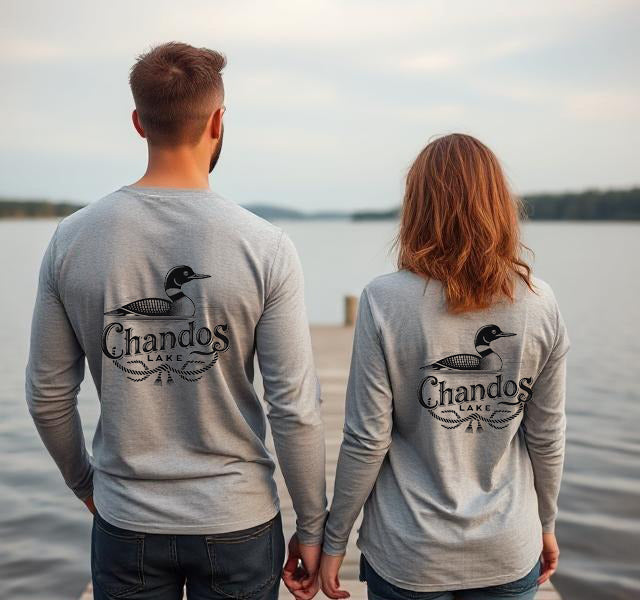 Chandos Lake Unisex Long Sleeve Loon T Shirt