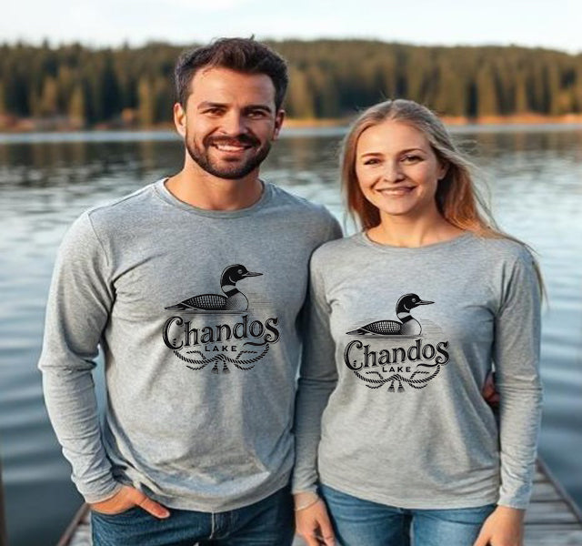 Chandos Lake Unisex Long Sleeve Loon T Shirt