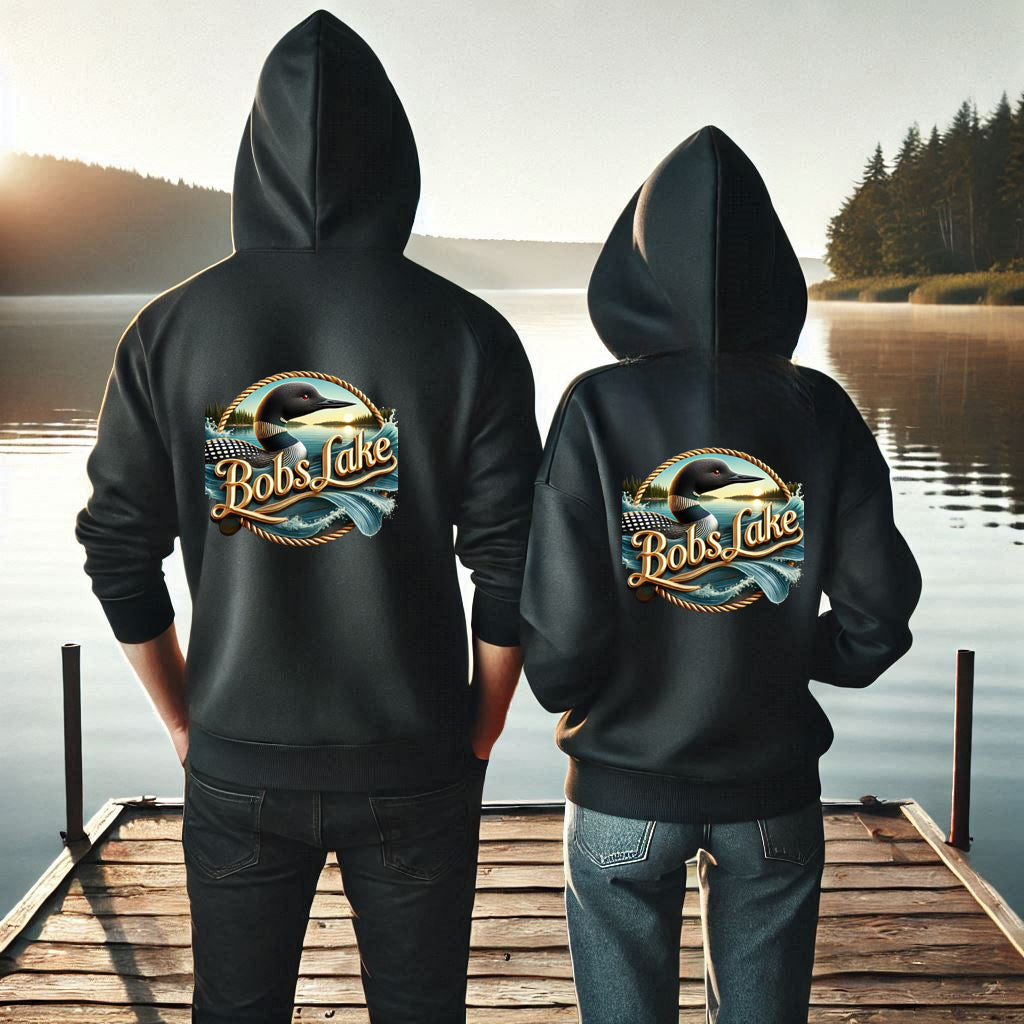 Bobs Lake Unisex Dtf Hoodie