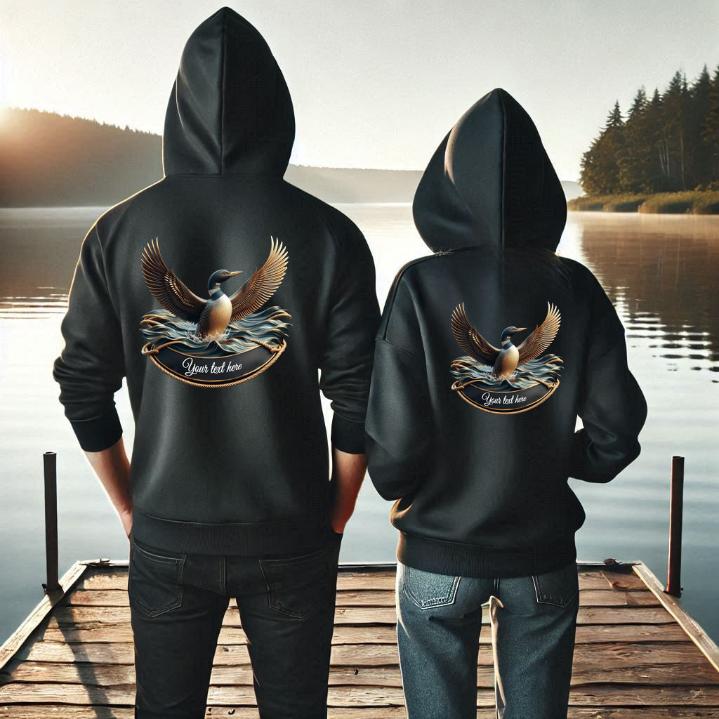 Create your Own Golden Echo Loon Unisex Dtf Hoodie