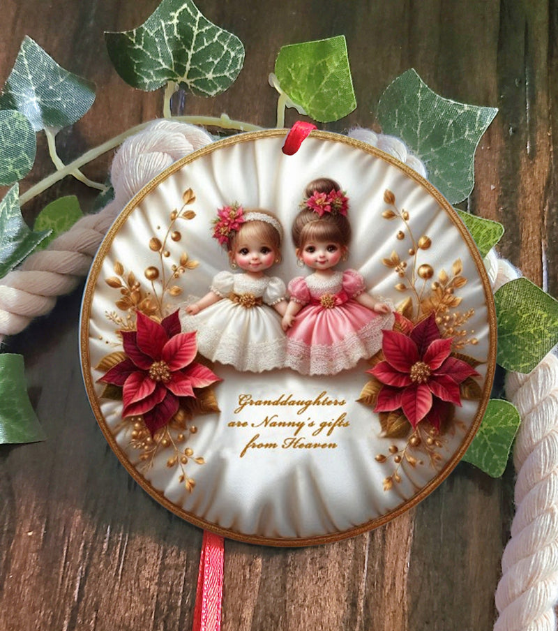 Personalized Nanny Tree Ornament