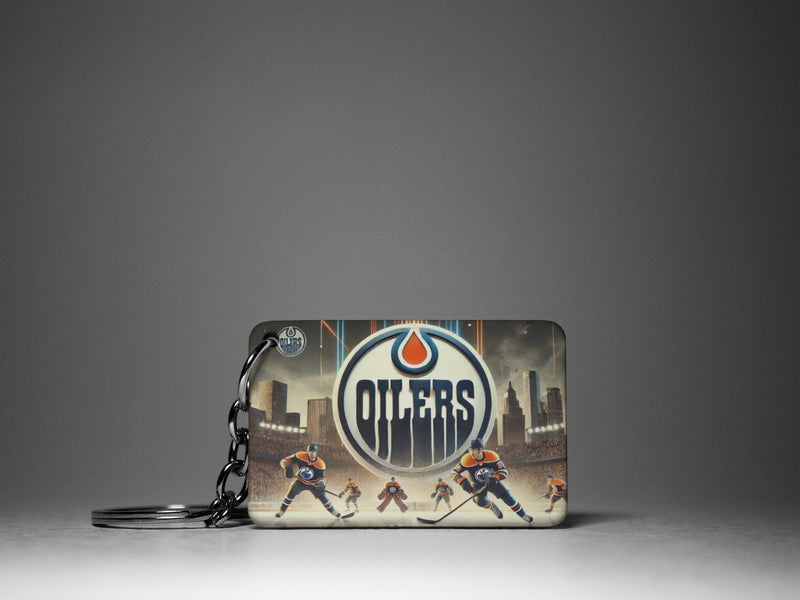 Edmonton Oilers Keychain