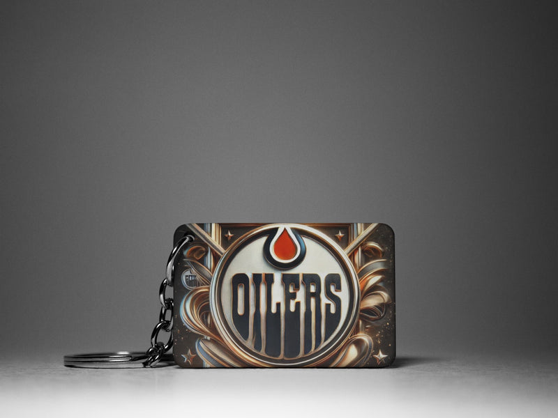 Edmonton Oilers Keychain