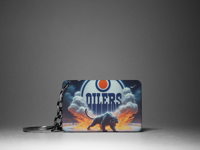 Edmonton Oilers Keychain