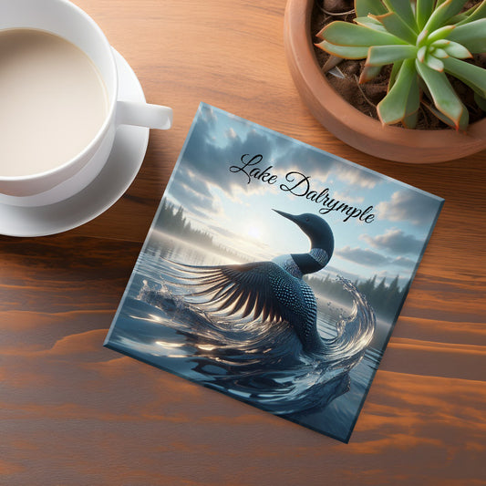 Lake Dalrymple Loon Coaster