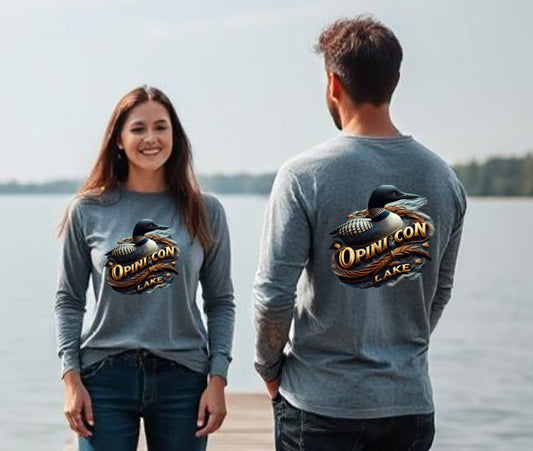 Opinicon Lake Unisex Long Sleeve Dtf T Shirt