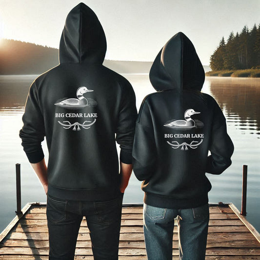 Big Cedar Lake Unisex Loon Hoodie