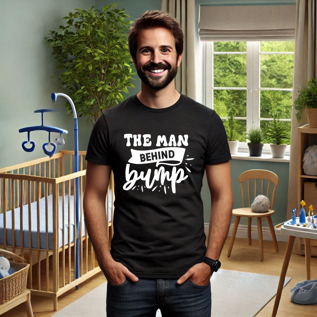 The Man Behind The Bump T Shirt