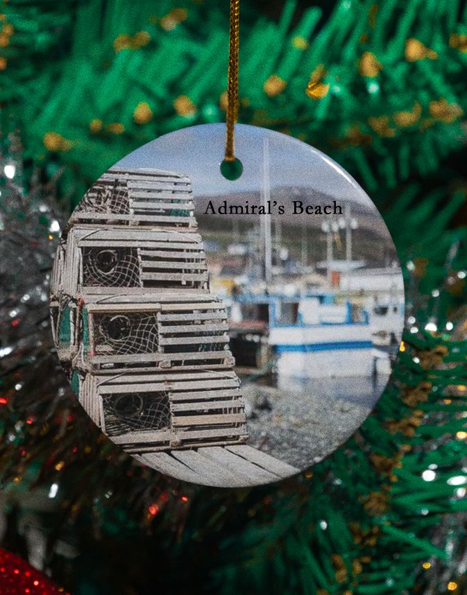 Admiral's Beach Tree Ornament