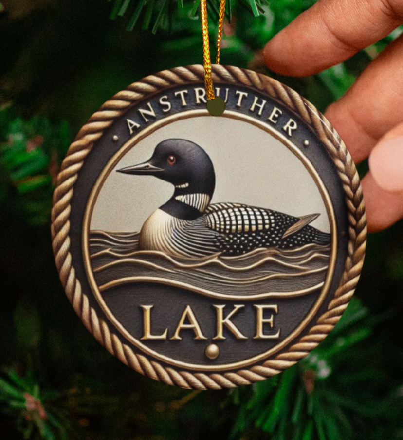 Anstruther Lake Tree Ornament