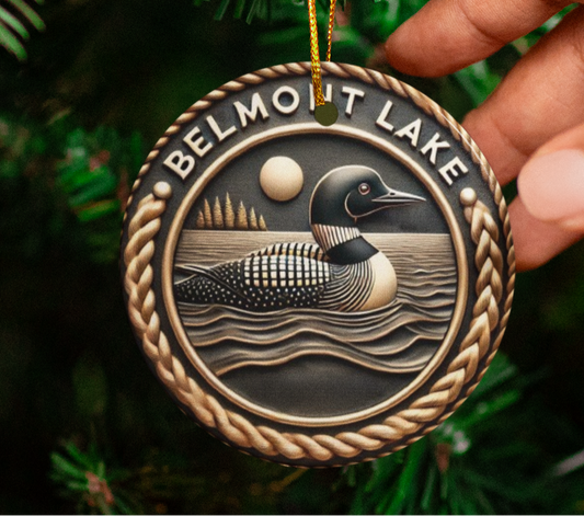 Belmont Lake Tree Ornament