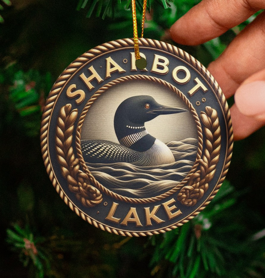 Sharbot Lake Tree Ornament