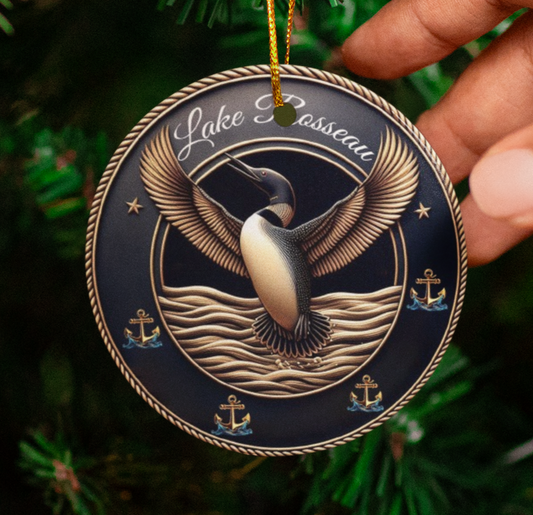 Lake Rosseau Tree Ornament