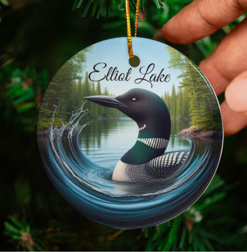 Elliot Lake Tree Ornament