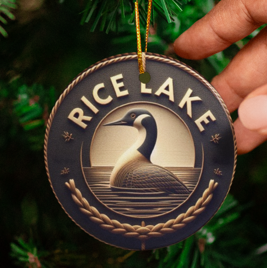 Rice Lake Tree Ornament