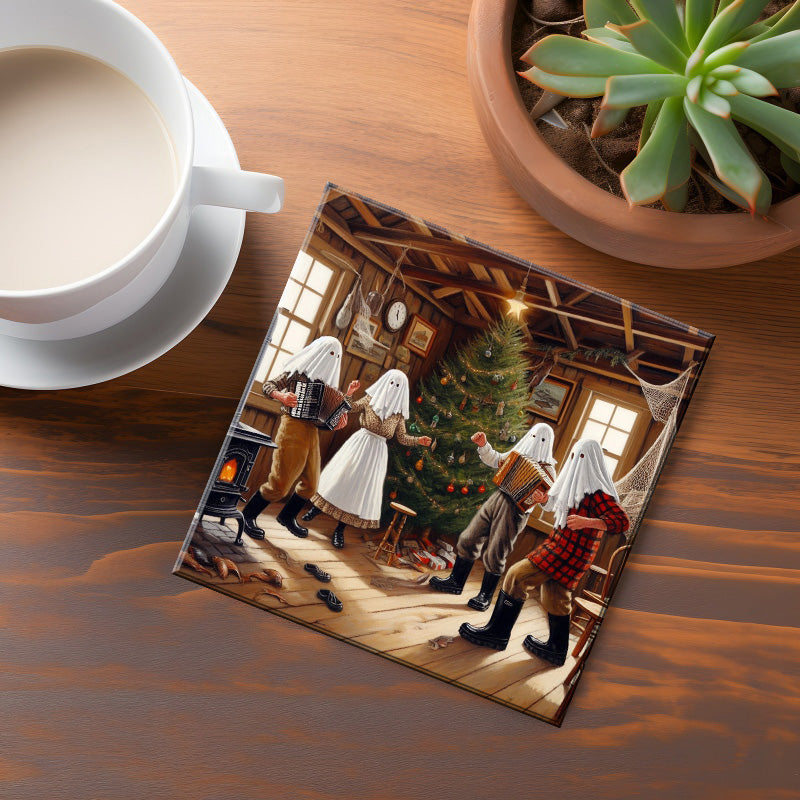 Newfoundland Mummers Coaster Design 709-28