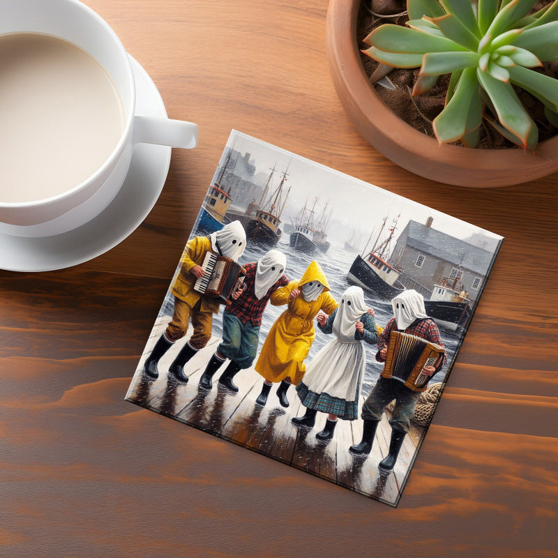 Newfoundland Mummers Coaster Design 709-27