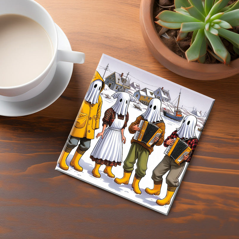 Newfoundland Mummers Coaster Design 709-5