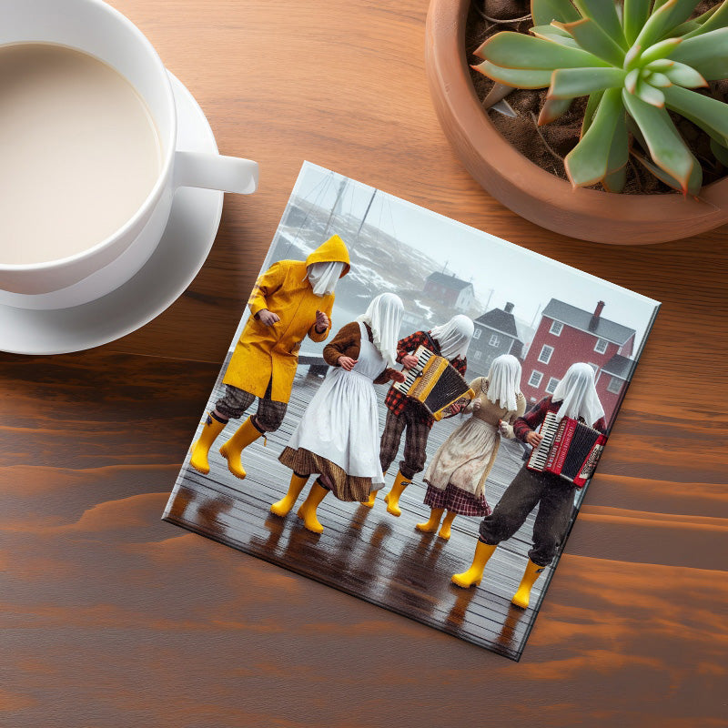 Newfoundland Mummers Coaster Design 709-35