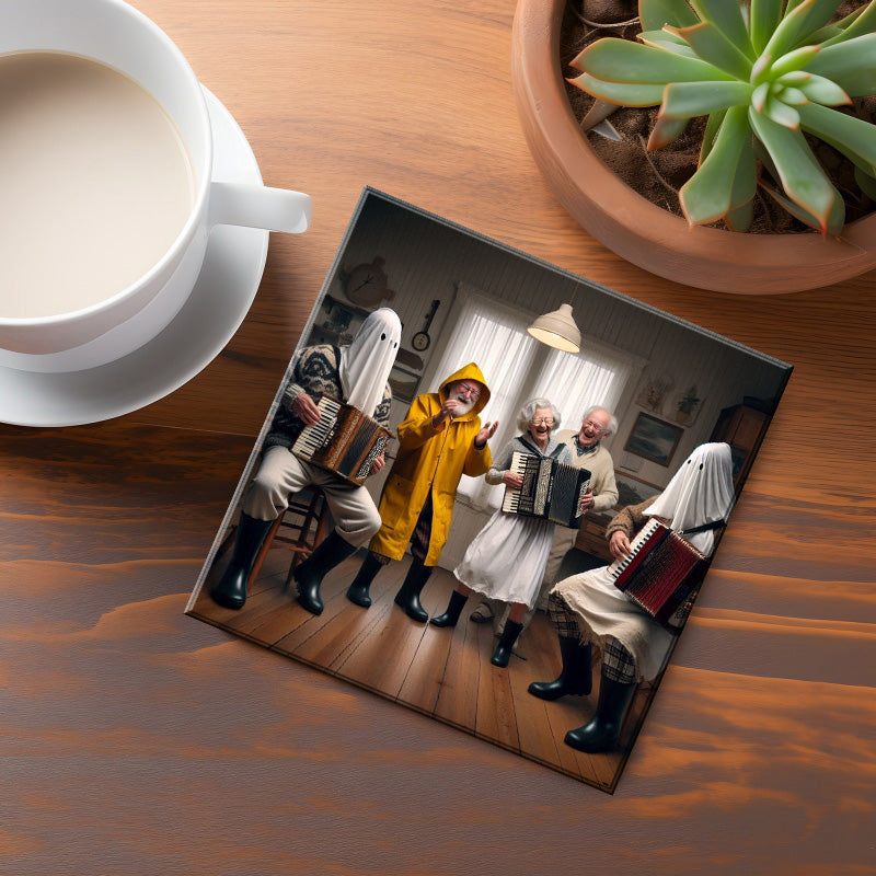 Newfoundland Mummers Coaster Design 709-30