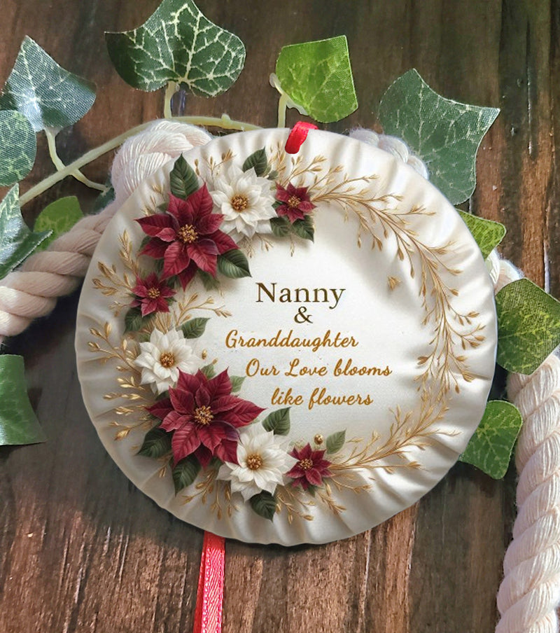 Personalized Nanny Tree Ornament