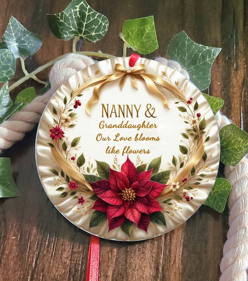 Personalized Nanny Tree Ornament