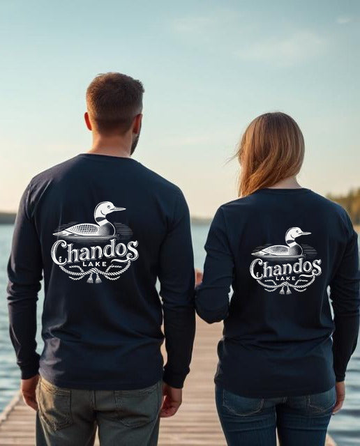 Chandos Lake Unisex Long Sleeve Loon T Shirt