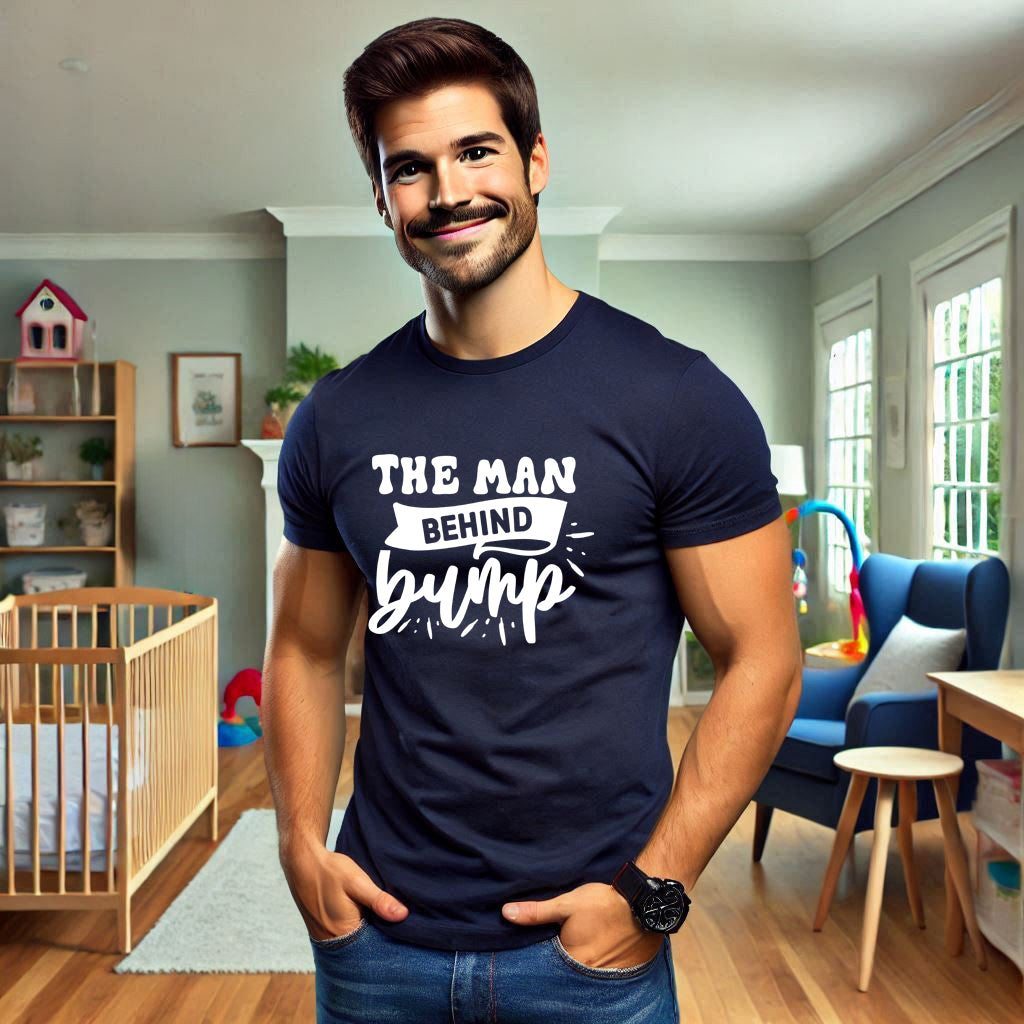 The Man Behind The Bump T Shirt