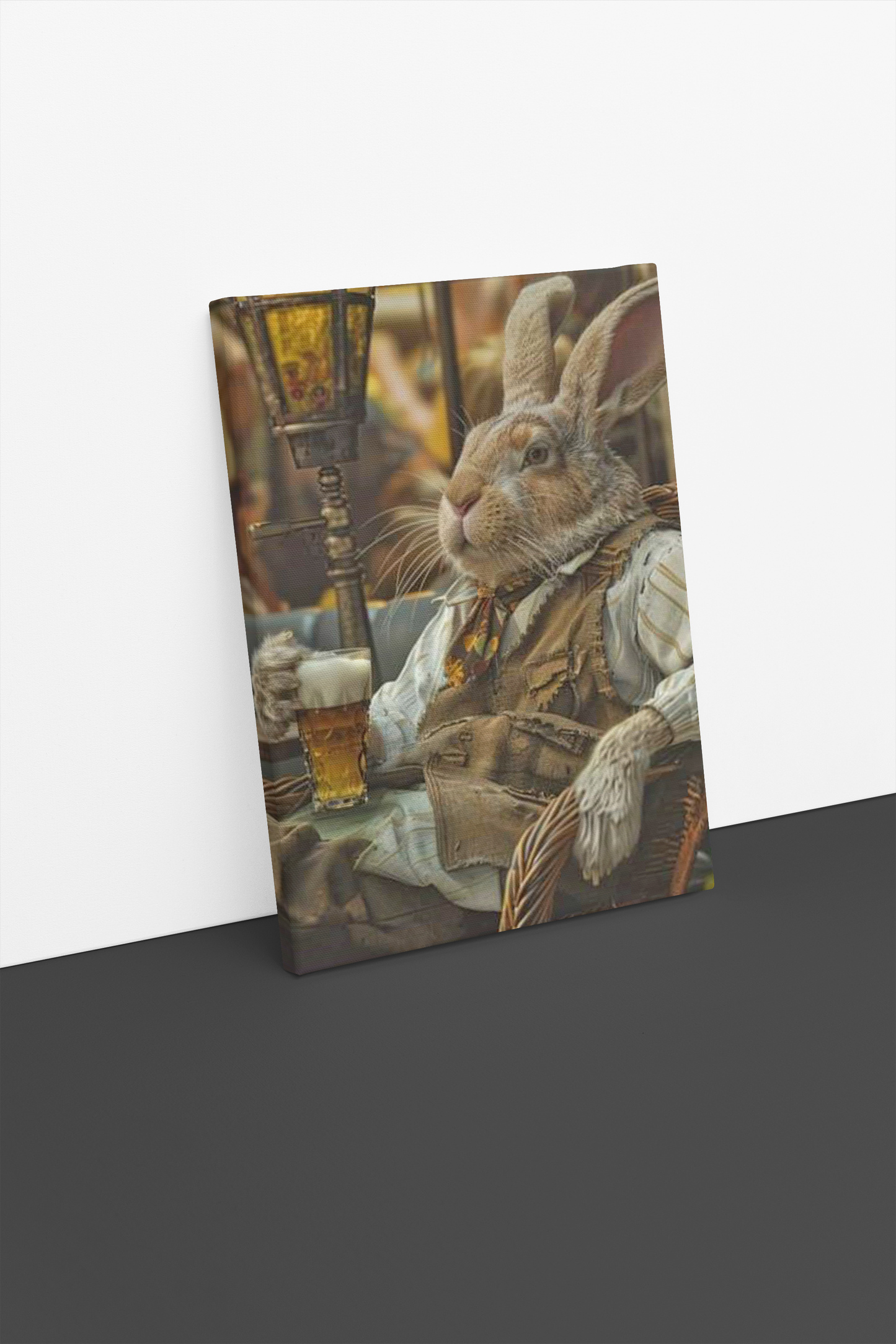 Newfoundland & Labrador Bunny Canvas Print