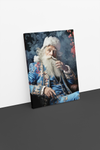 Quebec Santa Canvas Print