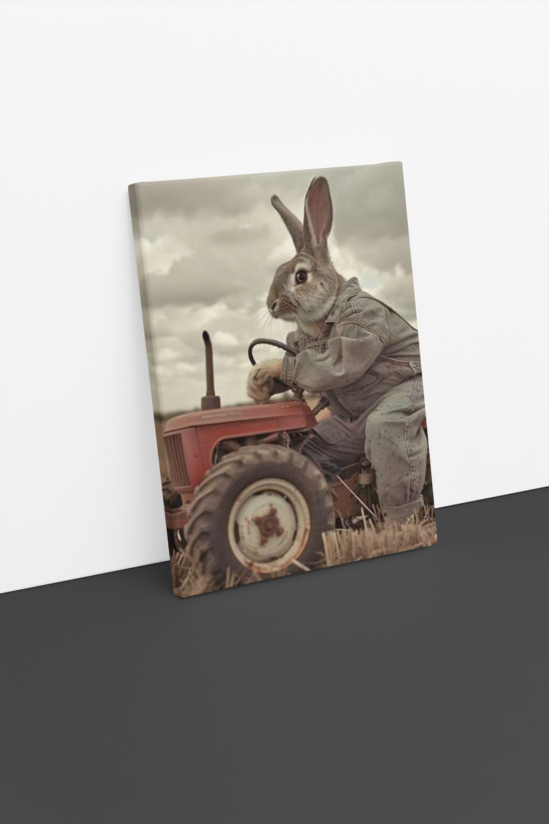 Saskatchewan Bunny Canvas Print