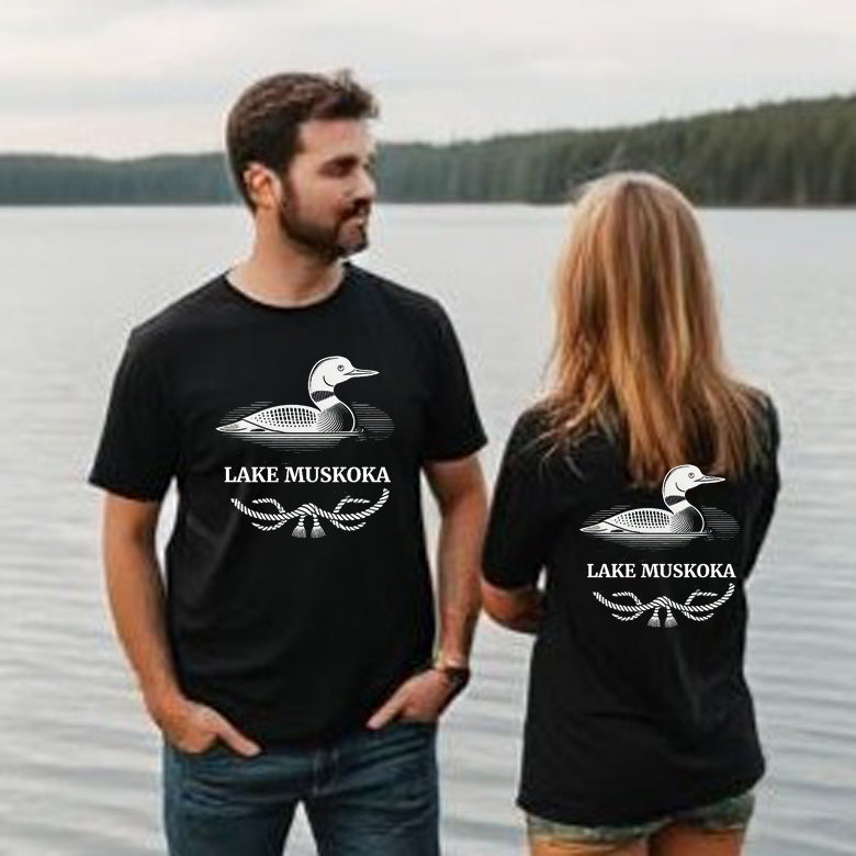 Lake Muskoka Unisex Loon T Shirt