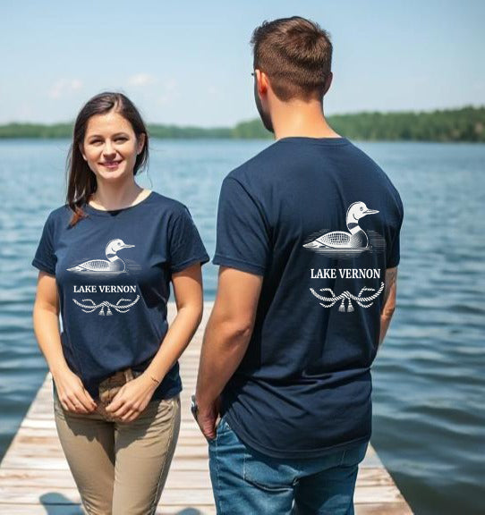 Lake Vernon Unisex Loon T Shirt