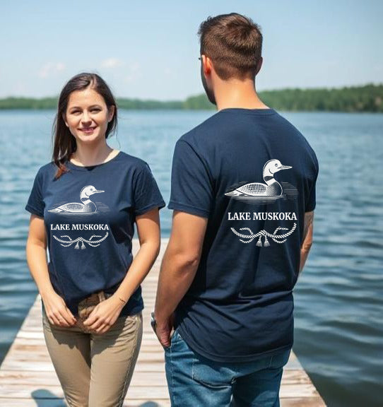 Lake Muskoka Unisex Loon T Shirt