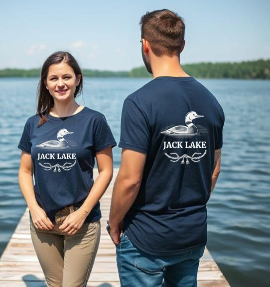 Jack Lake Unisex Loon T Shirt