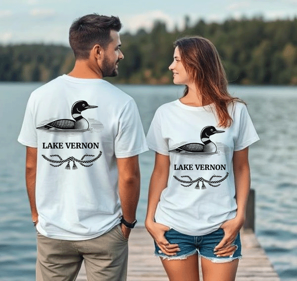 Lake Vernon Unisex Loon T Shirt