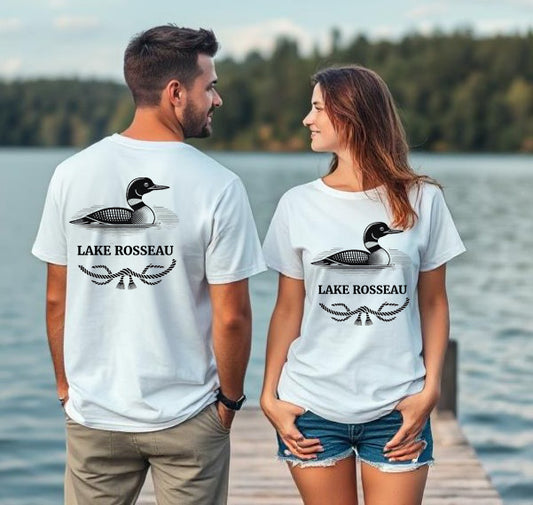 Lake Rosseau Unisex Loon T Shirt