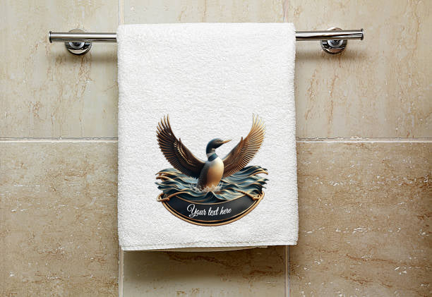 Create Your Own Golden Echo Loon Towel