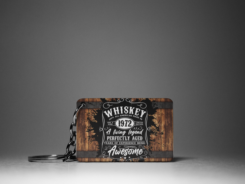 Whiskey Keychain