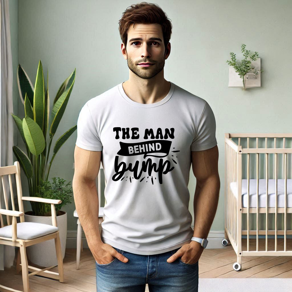 The Man Behind The Bump T Shirt